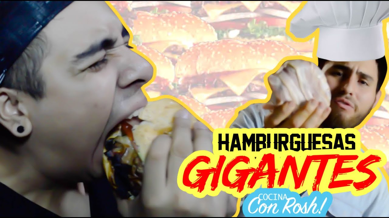 Hamburguesas GIGANTES | Guatsi | Cocina con Rosh