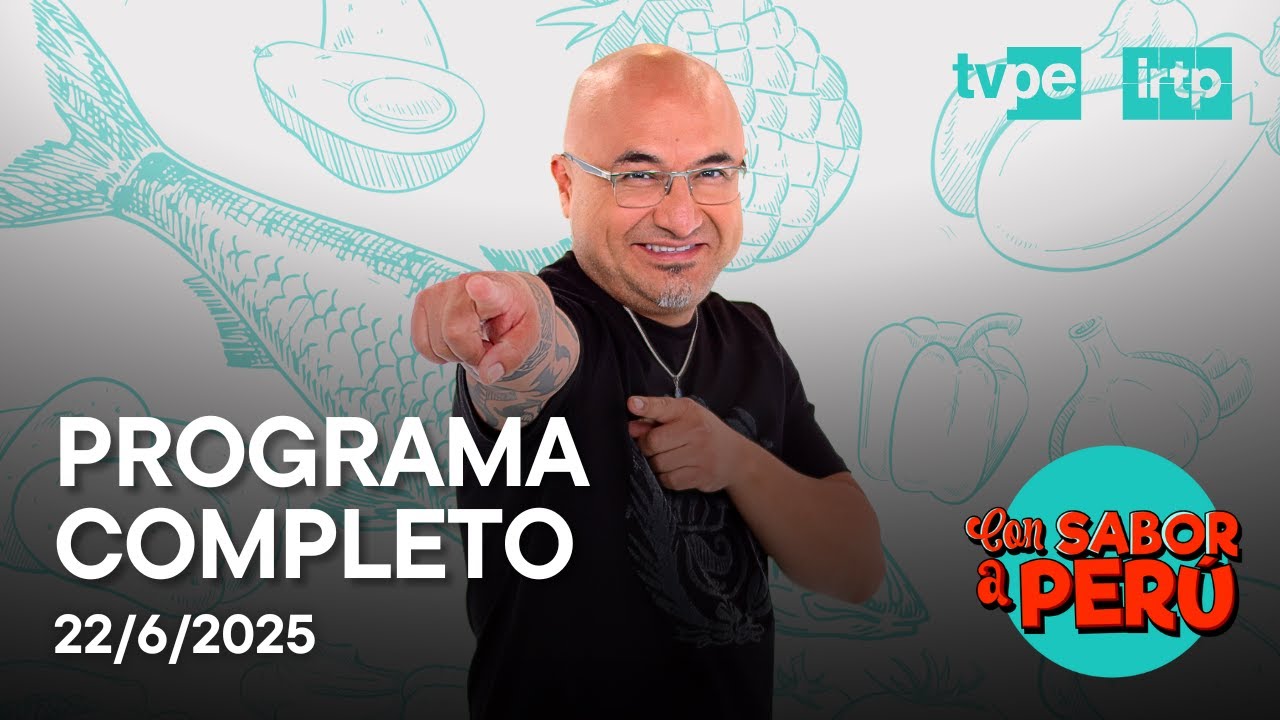 🔴 "Con sabor a Perú": "Saltados, todo lo bueno en un wok" 📺  TVPerú | Domingo 22 de junio del 2025