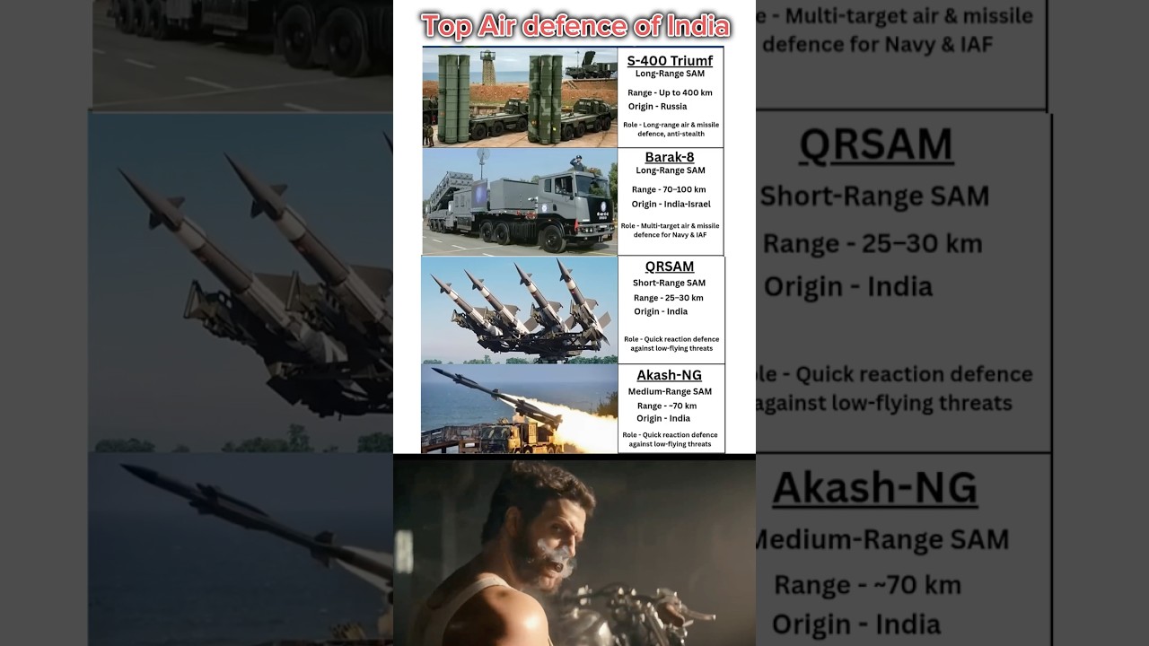 TOP Air defense of India S400 Akash-NG #youtubeshorts #indianarmy #indianairforce   @epicescape98