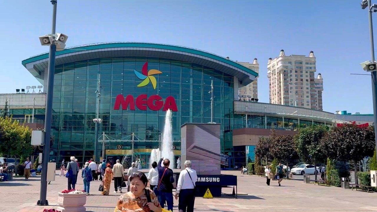 MEGA Alma-Ata Mall, Almaty, The Largest Shopping and Entertainment Complex in Central Asia.
