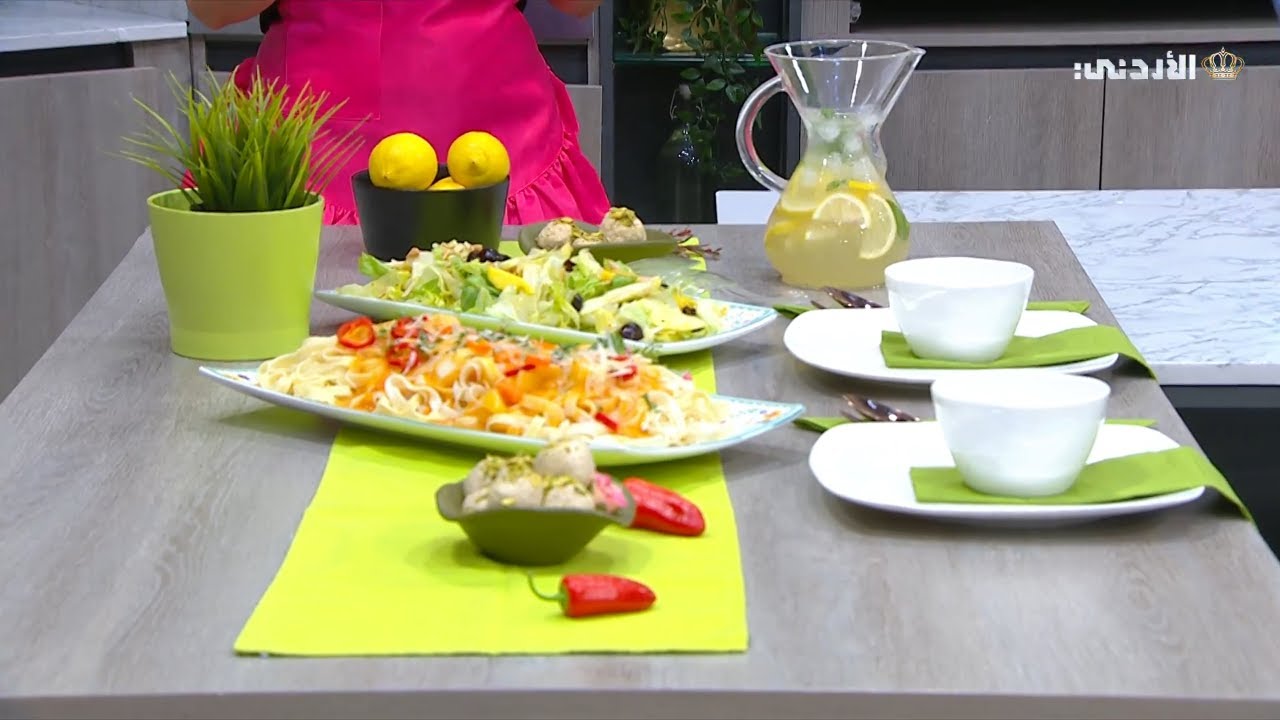 مطبخ يوم جديد | معكرونة تالياتيلي بالخضار🍝
