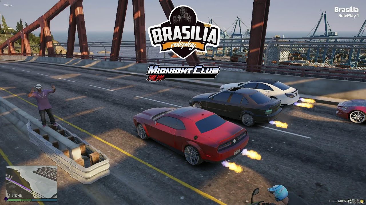 ESTREIA NA MIDNIGHT CLUB: DODGE PERDE O CONTROLE, SE RECUPERA… MAS A MERCEDES LEVA! | GTA RP
