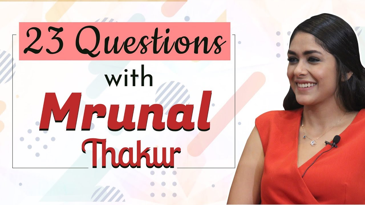 Mrunal Thakur answers 23 Questions in a SWIFT | Super 30 | Hrithik Roshan