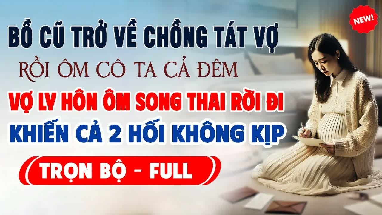 Ngày ra tòa ly hôn, người vợ mang thai xuất hiện với tờ siêu âm khiến chồng cũ chết lặng