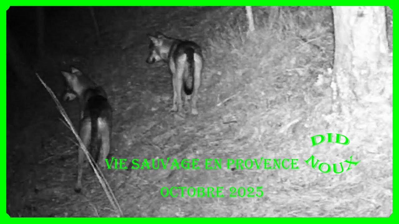 Faune sauvage en Provence Octobre 2025