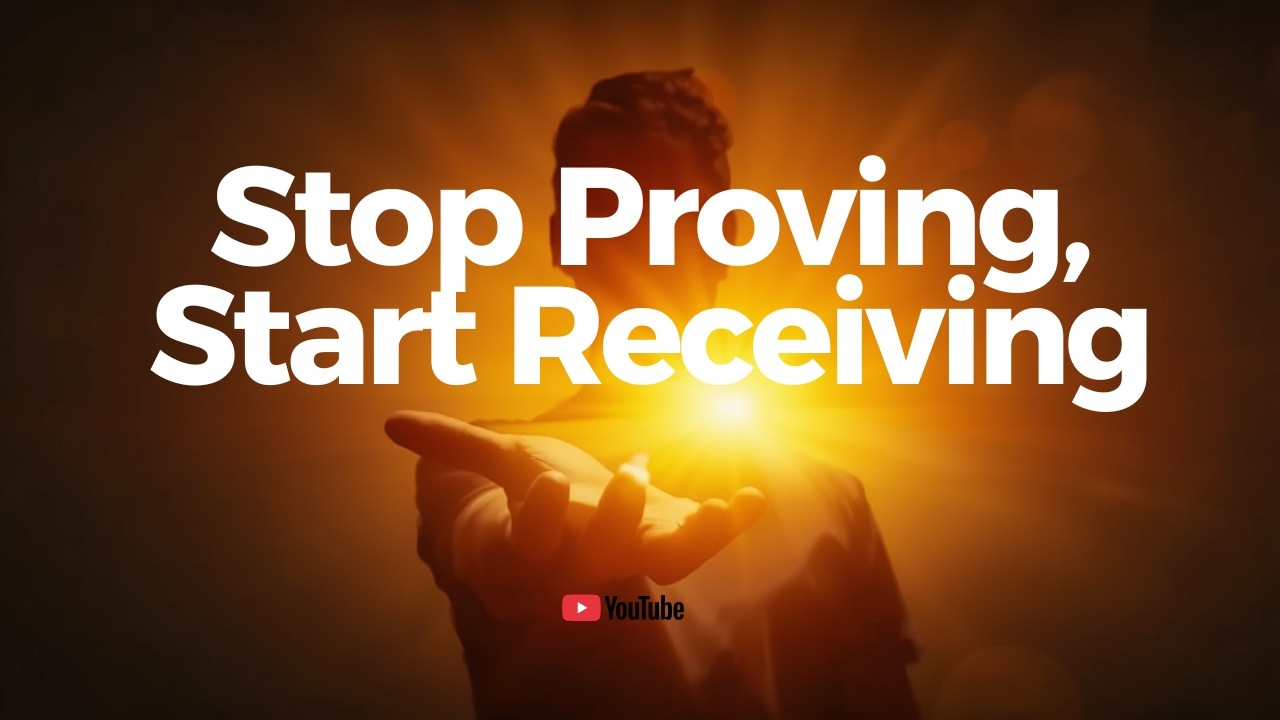 Stop Proving start Receiving #spiritualjourney #motivation #consciousness