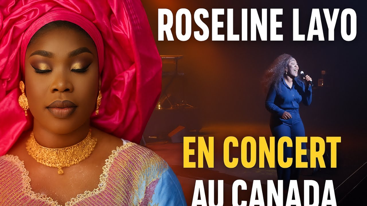 Concert de Roseline layo au Canada 🇨🇦 une performance incroyable 😻 