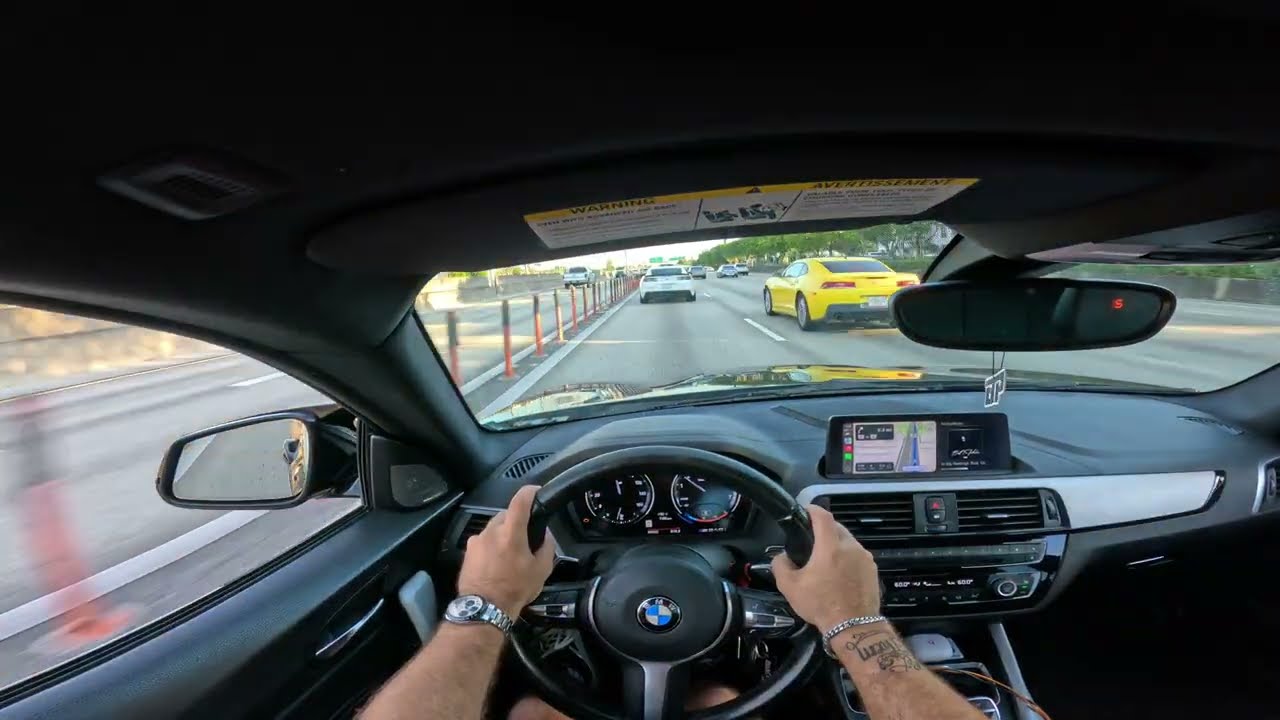 BMW M240i F22 POV | 400HP Stage 1 Turbo Fun
