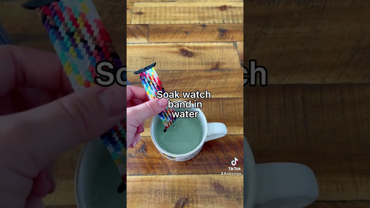 Arceo Braided Loop Band For Apple Watch Band | Clean your Apple Watch band 🧼⌚️💦