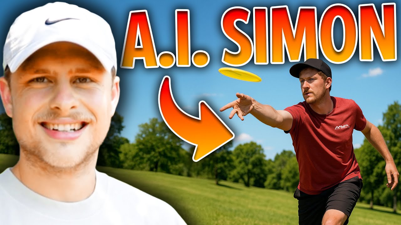 We Played Disc Golf Against A.I. Simon Lizotte and Gannon Buhr