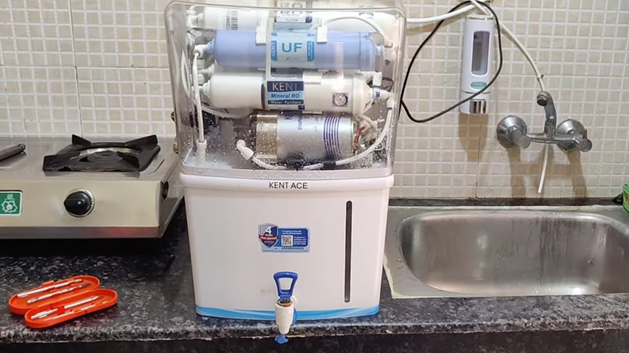 Kent ACE RO water purifier tank cleaning, Complete easy steps How to clean RO purifier