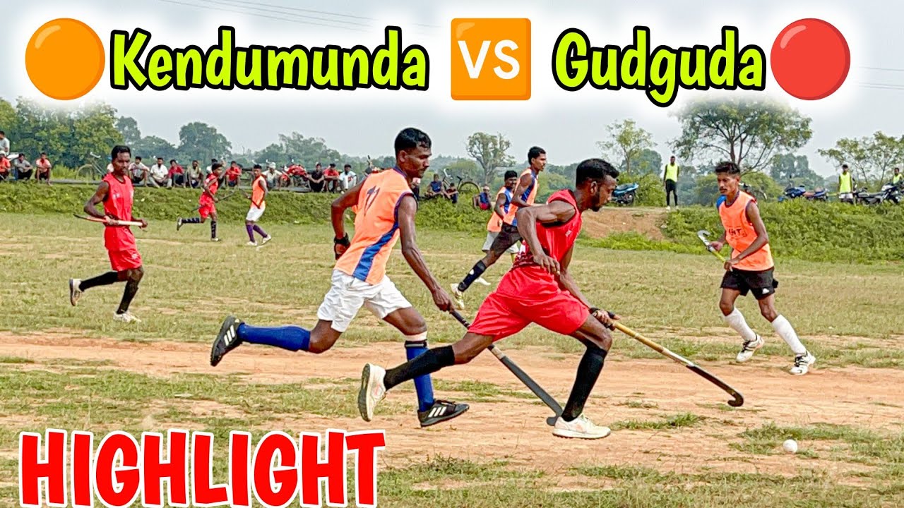 🟠KENDUMUNDA-0️⃣ VS 🔴GUDGUDA LIVE HOCKEY MATCH || HIGHLIGHT VIDEO ||LUKUMBEDA GROUND #hockey #sports 