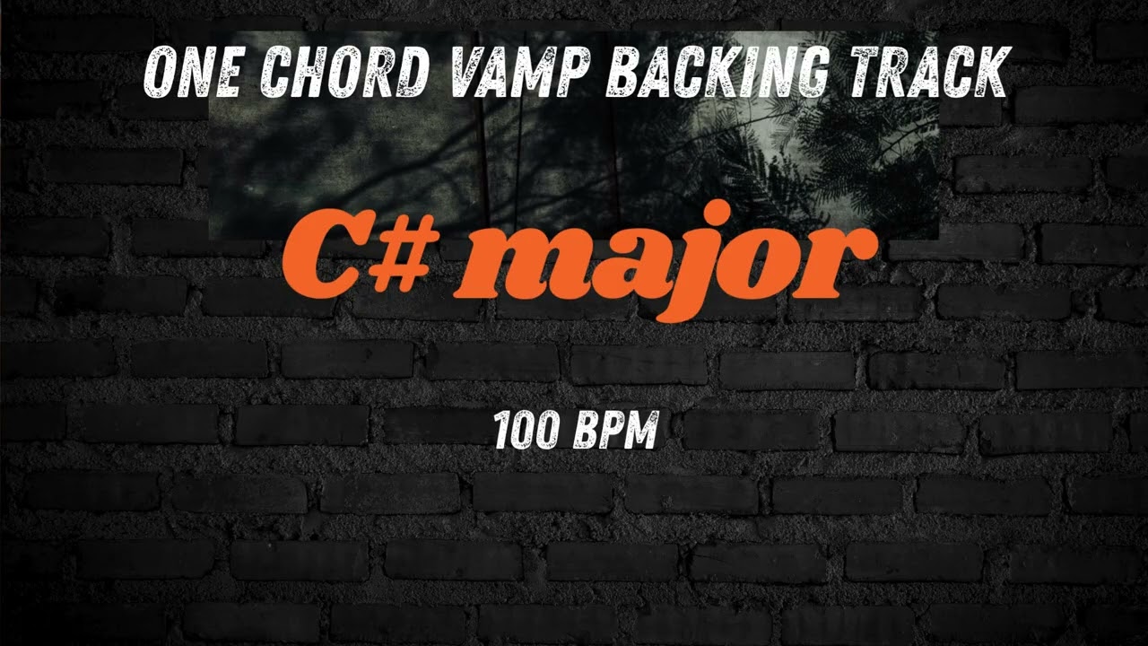 Elevate your solos with this one chord vamp in C# Major