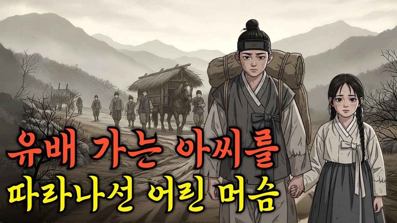 억울하게 유배를 가는 7살 아씨 따라나선 어린 머슴 |야담|옛날이야기|사연