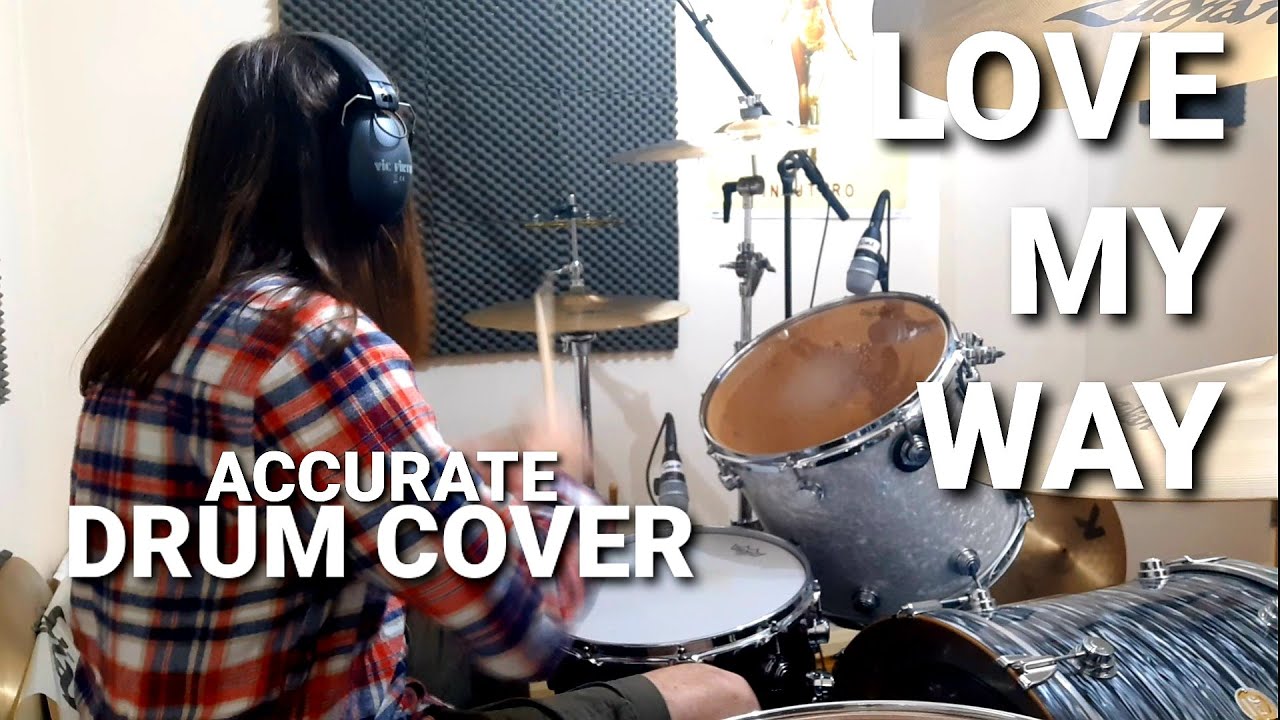 The Psychedelic Furs - Love My Way (Accurate Drum Cover)