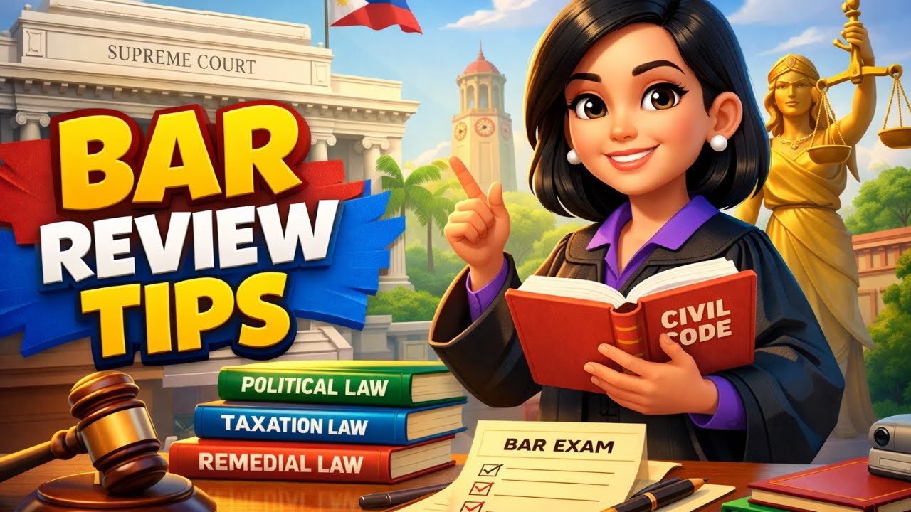 How to Study Smart and Pass the Bar: Bar Review Tips from AJ Singh | Law School Philippines