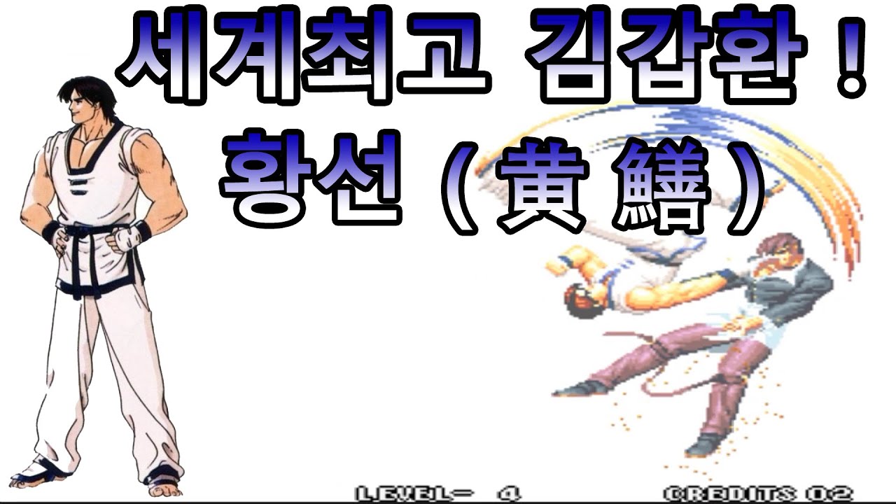 [KOF'95] 킹오파 95 - 세계최고의 김갑환 유저! 황선(黃鳝) 전!