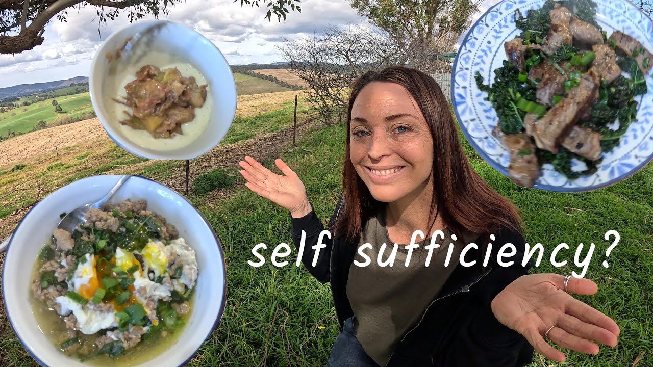 Australian Homestead | Eating for Free? | A Full Day's Menu from our Small Farm