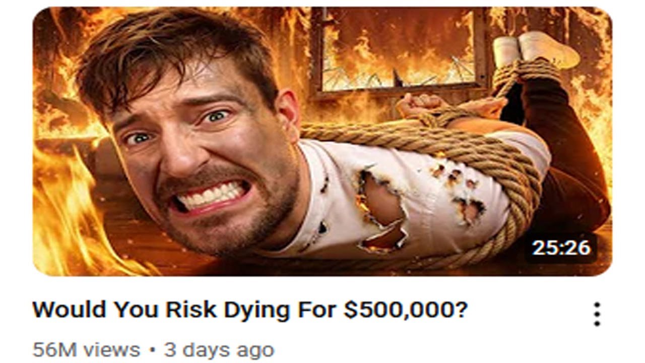 MrBeast Puts Contestants Life At RISK