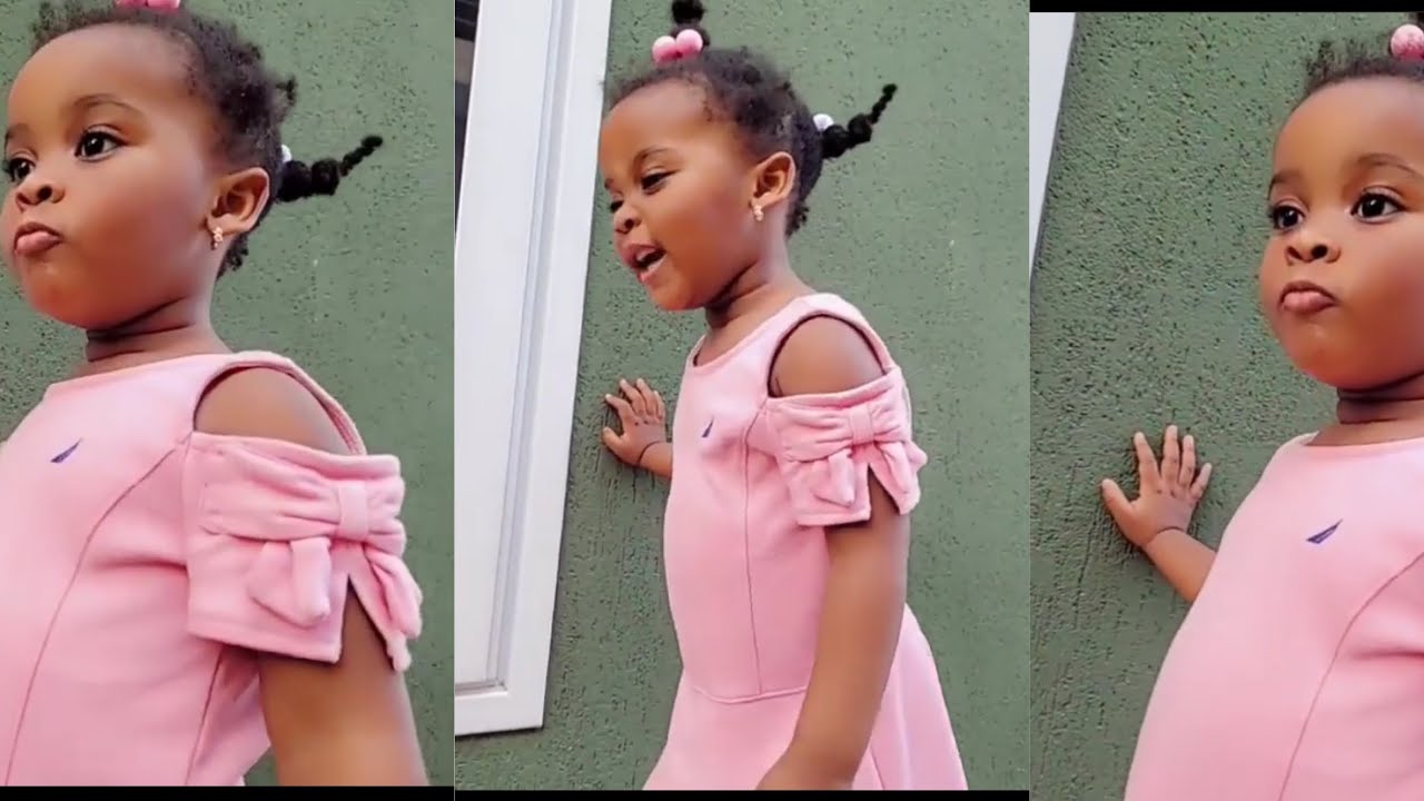 😂BabyMaxin Act and Speaks Twi Just Like Her Beautiful Mama Nana Ama Mcbrown 😍😍