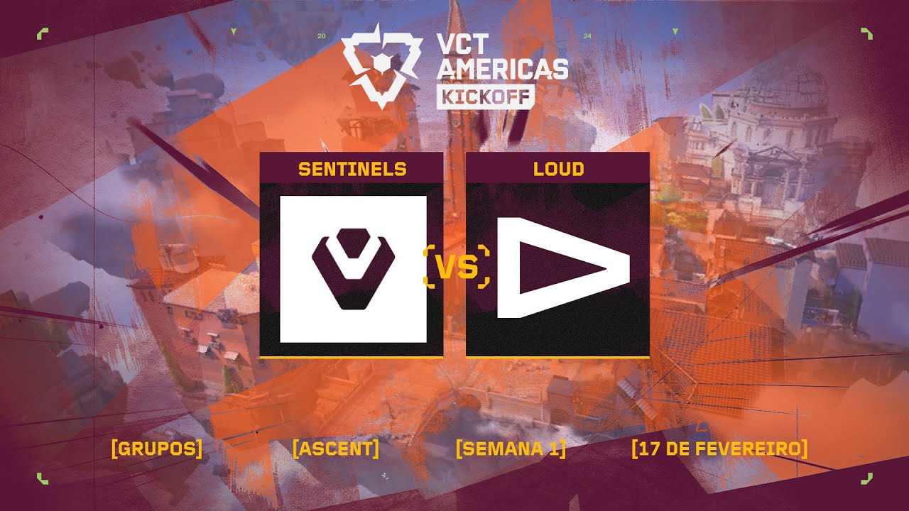 Sentinels x LOUD (Mapa 2: Ascent) | VCT Americas Kickoff