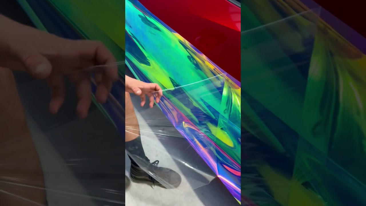 Hardest Wrap to apply, mirror finish🪩 