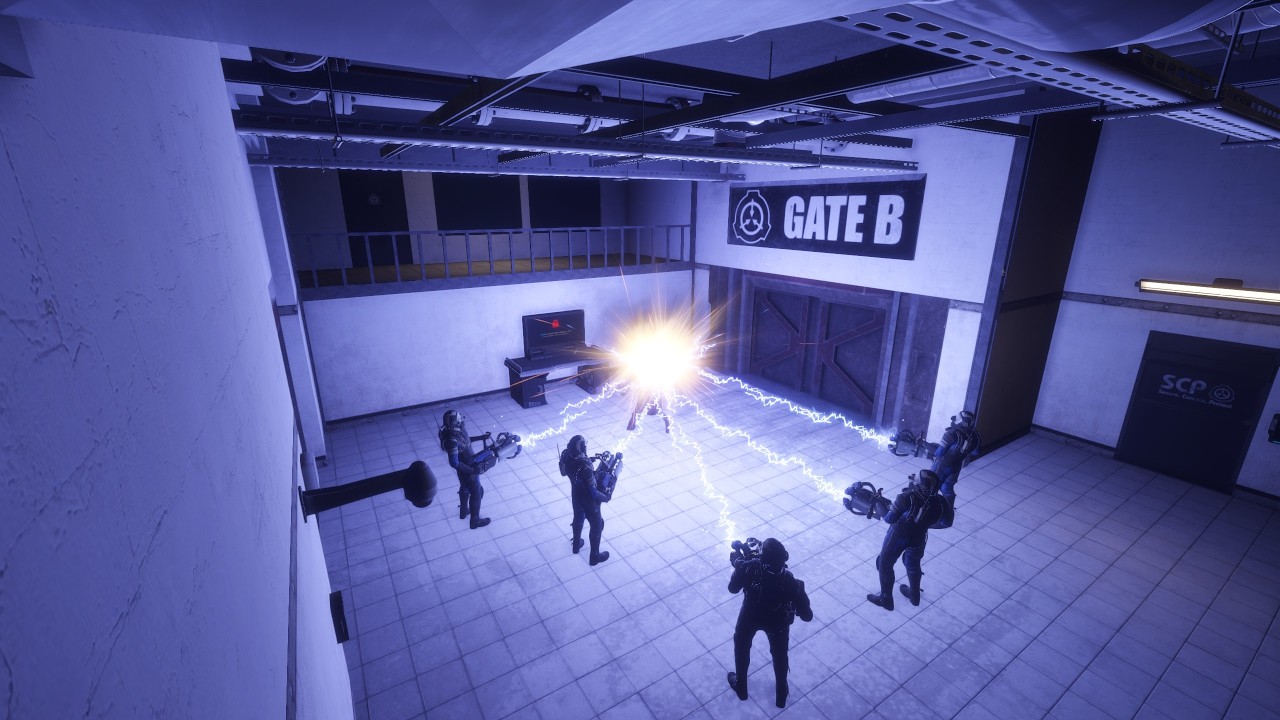 Trying To Survive a Hoard Of NTF With Micros In SCP SL