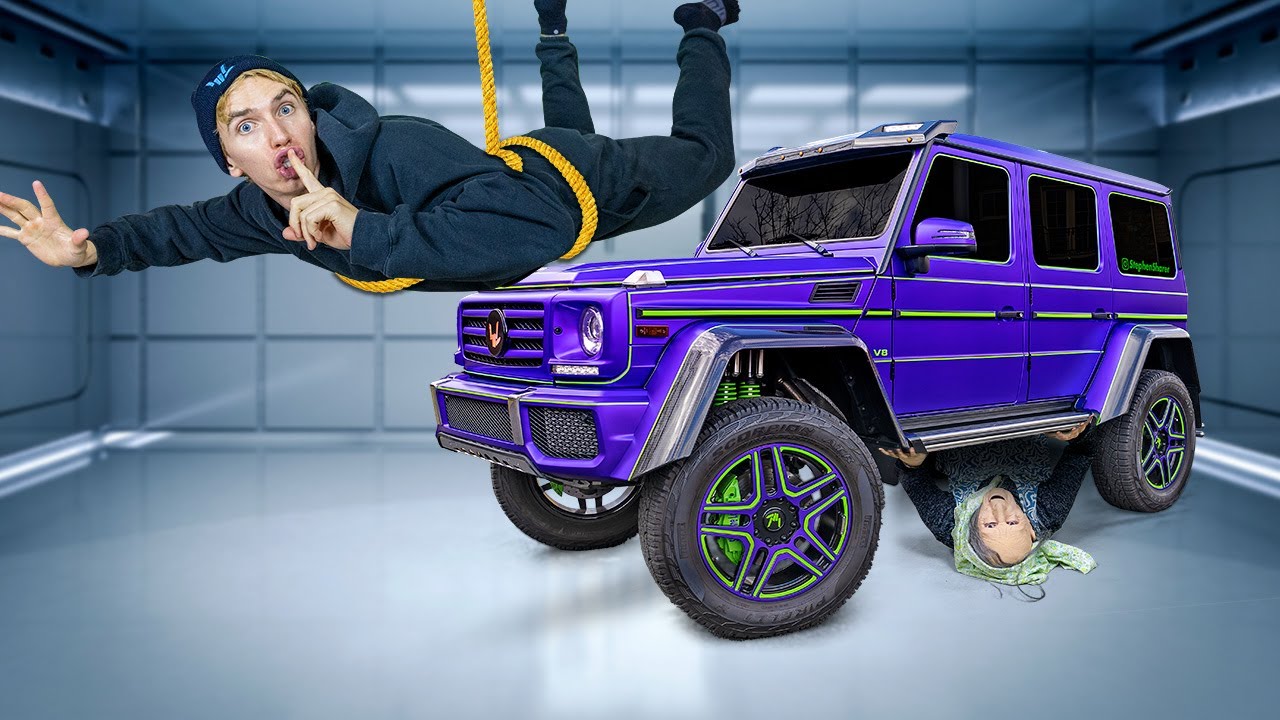 BREAKING INTO CAR SHOW to STEAL SPY WAGON BACK!!