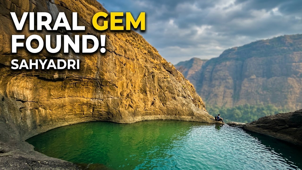 Lotus Waterfall trek with Friends | Viral place of sahyadri |