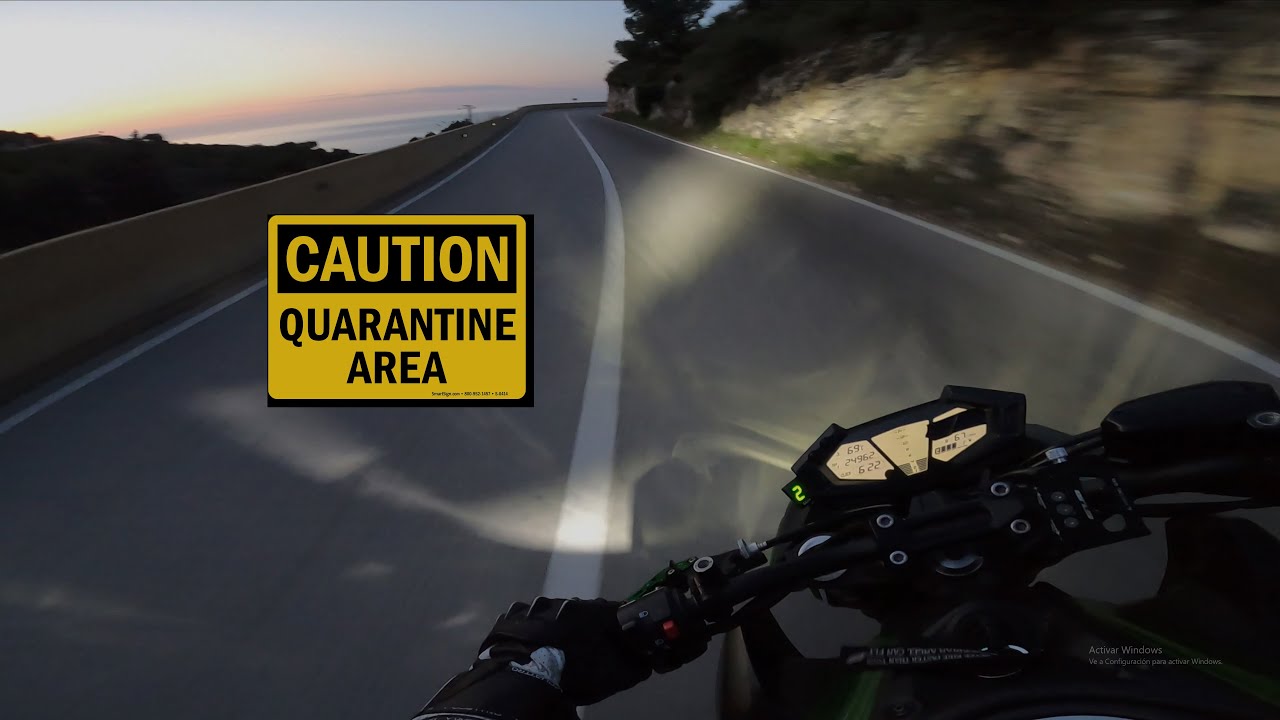 Z800 Ride to work | During quarantine |