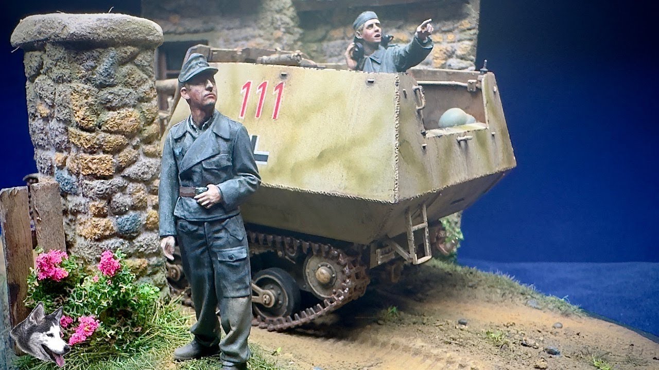 Step-by-Step: Creating a Realistic WWII Diorama in 1/35 Scale.
