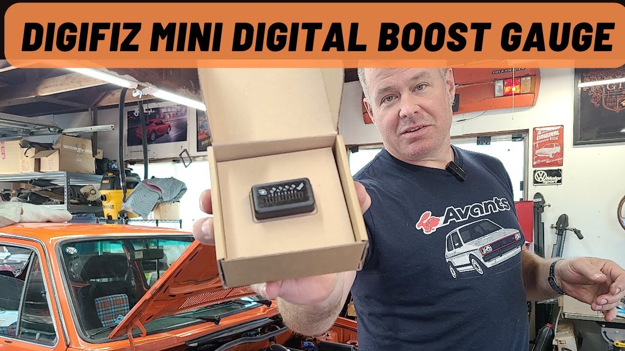 Installing a Digifiz mini boost gauge in the 1.4t Rabbit!