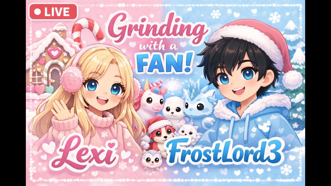 💖 GRINDING WITH A FAN! 🎄 FINAL DAYS OF CHRISTMAS UPDATE | Adopt Me LIVE!