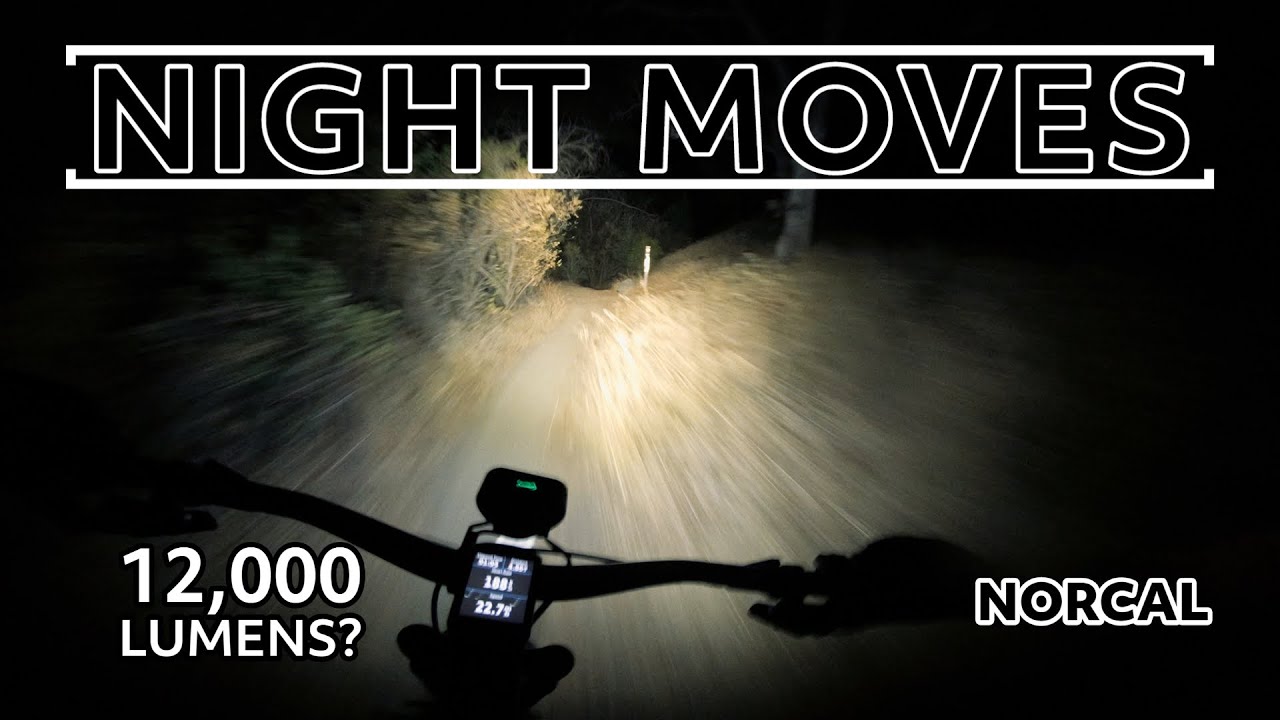 NIGHT MOVES  |  12,000 lumens?   Night riding with a Magicshine Monteer 8000 and a Gemini Titan 4000