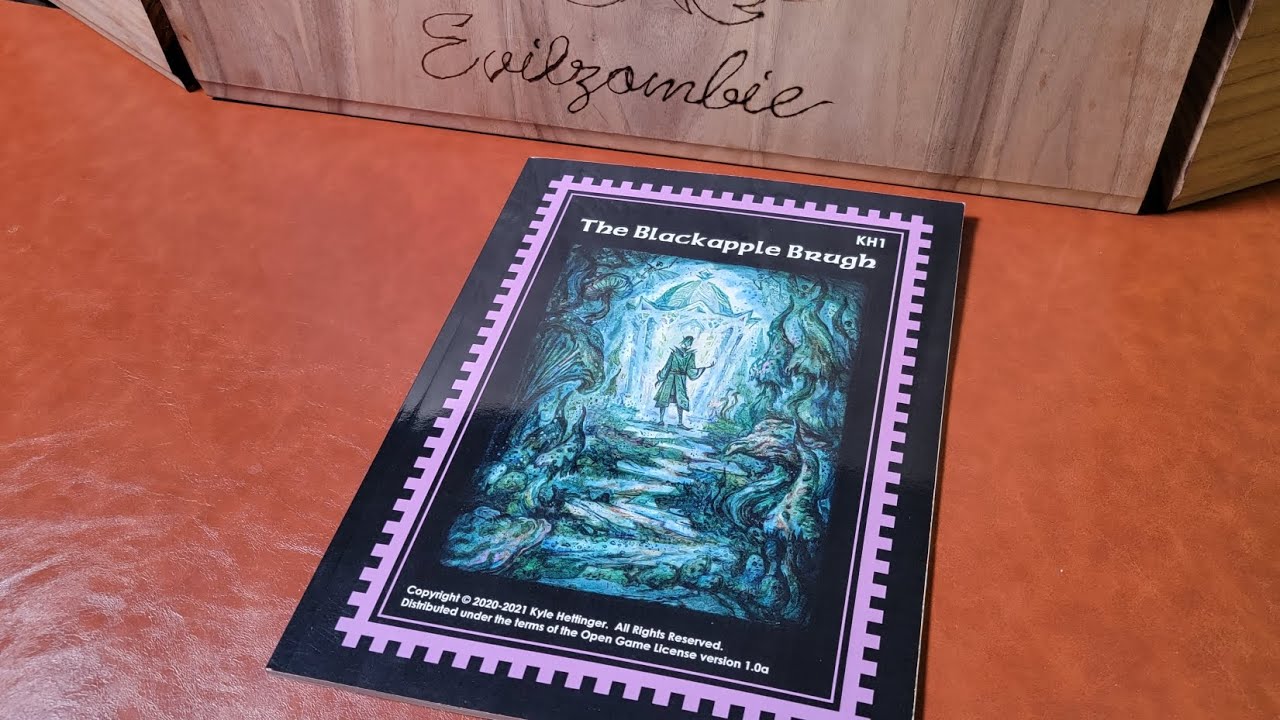 Обзор книги «Чернояблочная ролевая игра — Базовая фэнтези-игра»