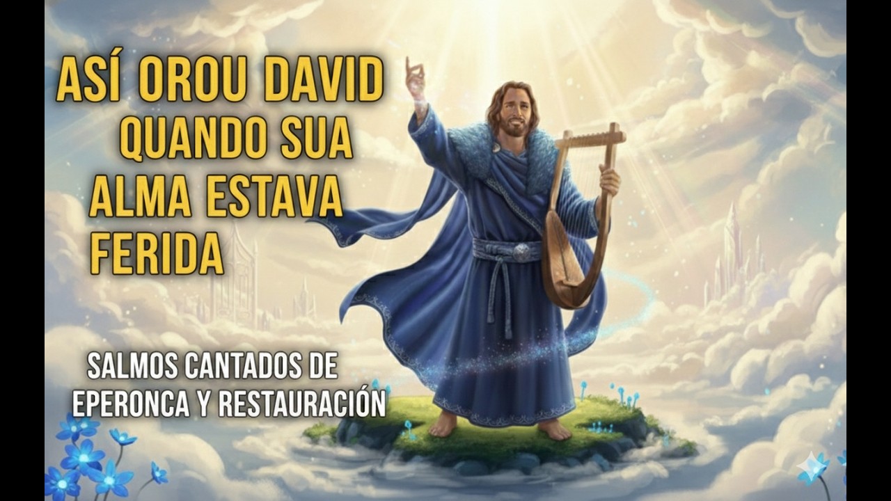 Assim Orou Davi Quando Sua Alma Estava Ferida | Salmos Cantados de Cura e Esperança