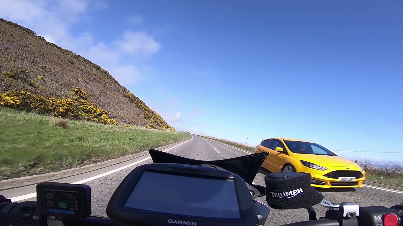 A92 Montrose To Kinneff  on a Triumph Speed Triple R