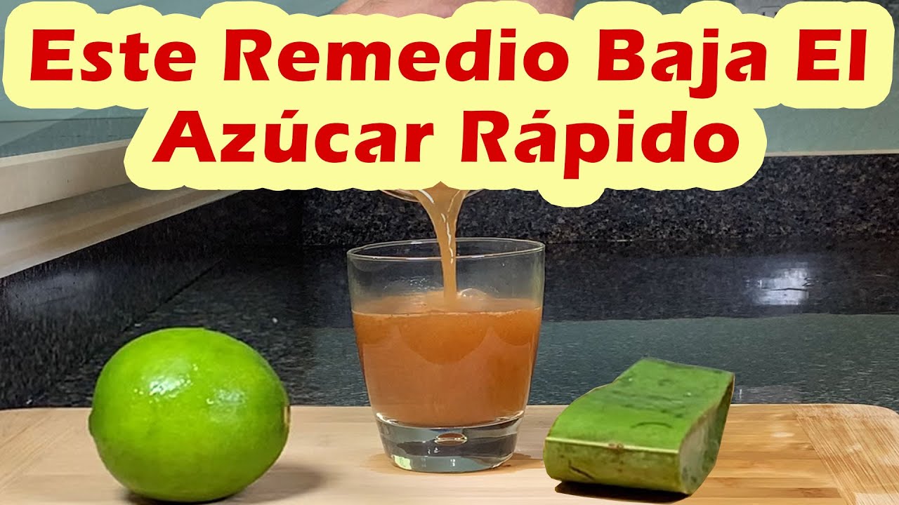 Remedio Casero Para Bajar el Az&uacute;car y Controlar La Diabetes | Como Bajar El Az&uacute;car En La Sangre