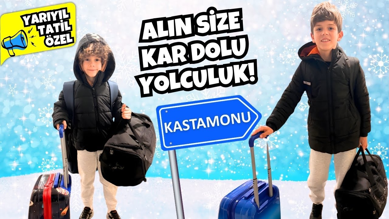 VAKTİMİZ ÇOK AZ ÇOCUKLAR! İSTİKAMET KASTAMONU! 