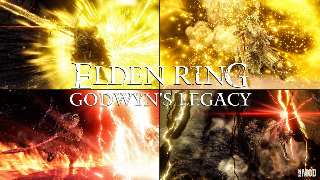 Godwyn's Legacy Moveset Mod Showcase | Elden Ring Mods