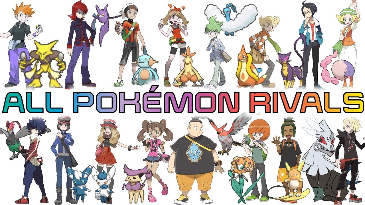 All Pokémon Rivals (Games)