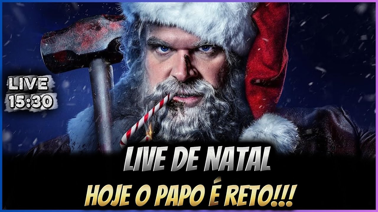LIVE CRUZADA - O NATAL CHEGOU...E O PAPO É RETO
