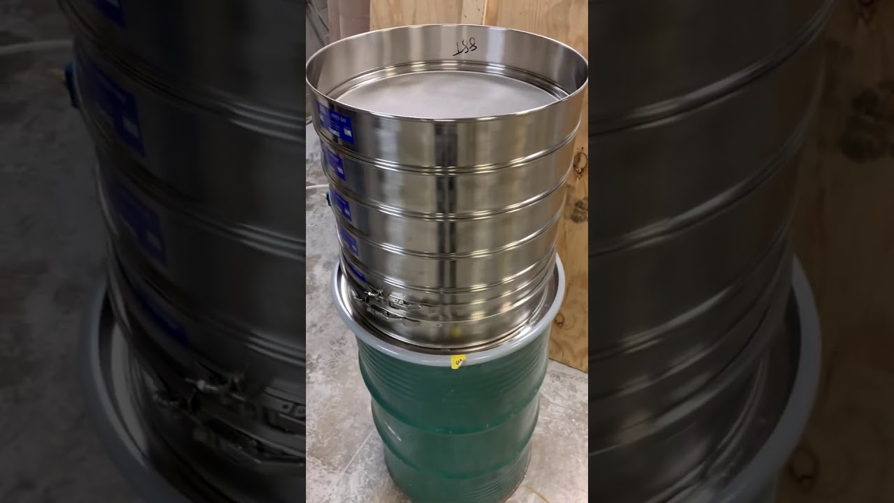 Cannabis Hemp Stackable Sieve Separator with Pneumatic Motor