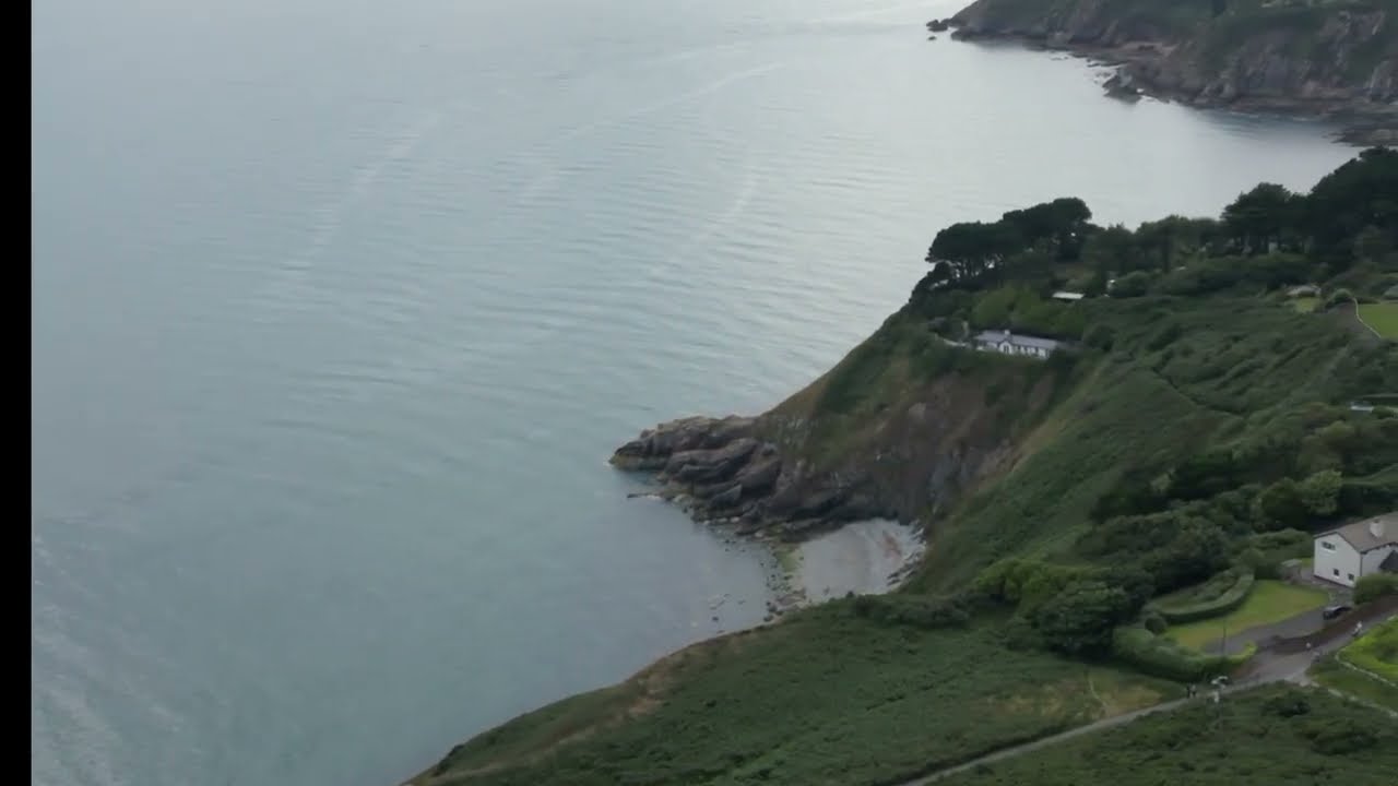 Baily Lighthouse & Homes. Howth. Co Dublin