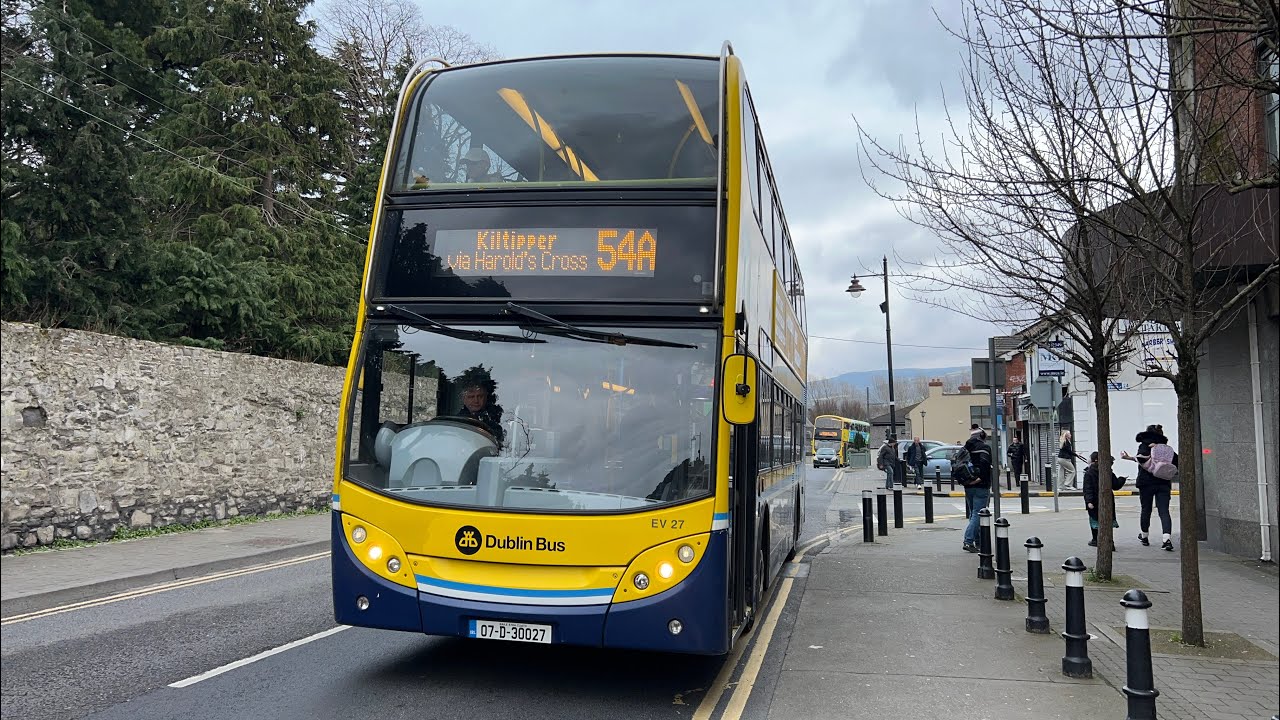 Dublin Bus | Route 54A to Kiltipper | Enviro400 Volvo B9TL | EV27