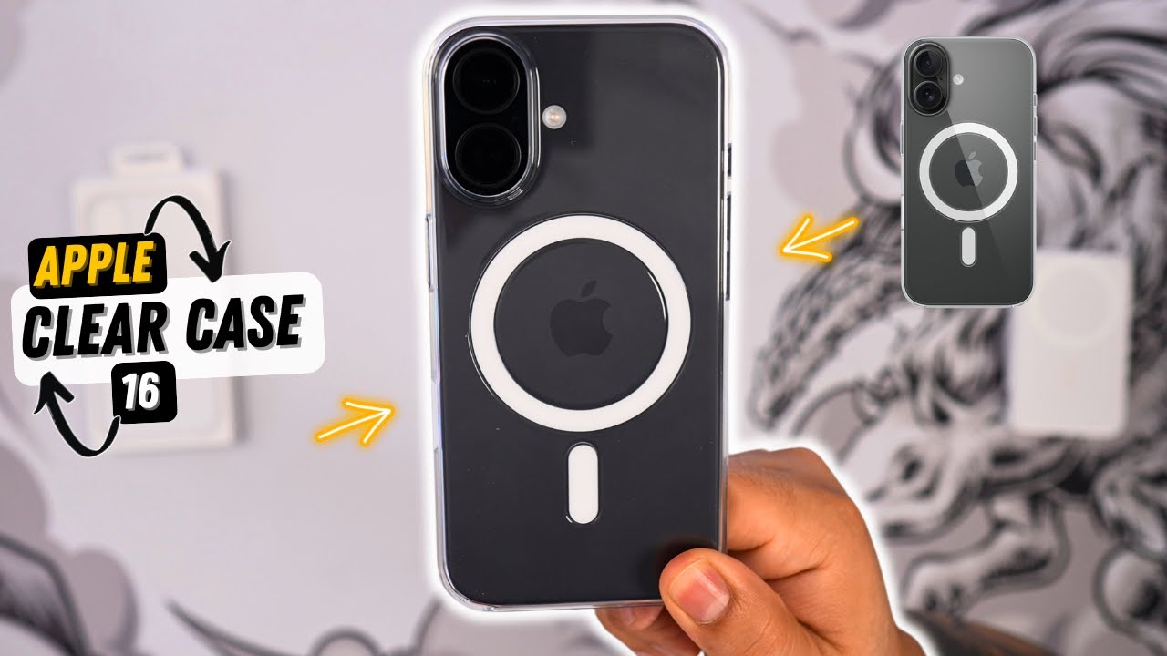 iPhone 16 Apple Clear Case with MagSafe