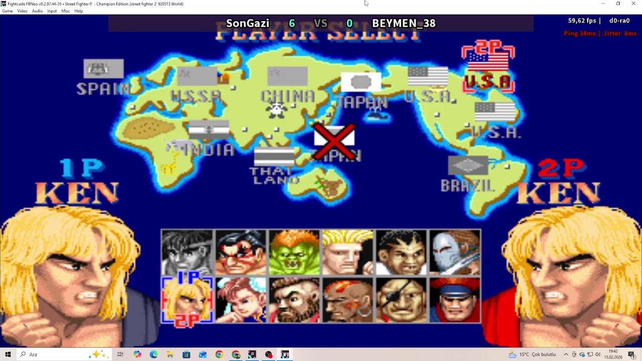 Street Fighter 2 Songazi
