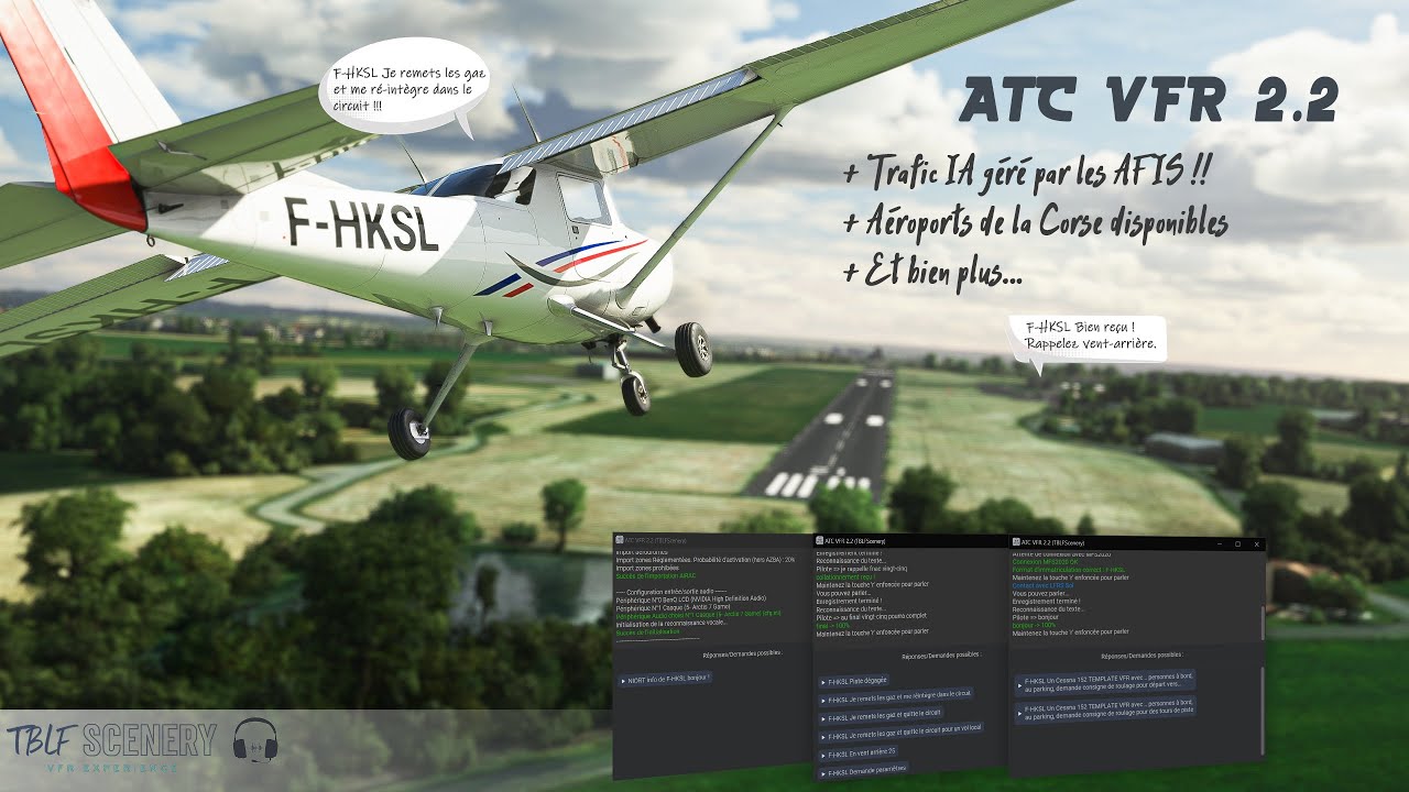 Sortie de ATC VFR 2.2 pour MFS2020 !