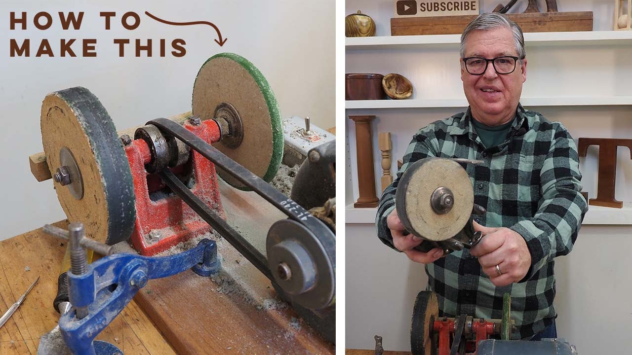 Homemade Homasote Buffing Wheel for Sharpening Tools