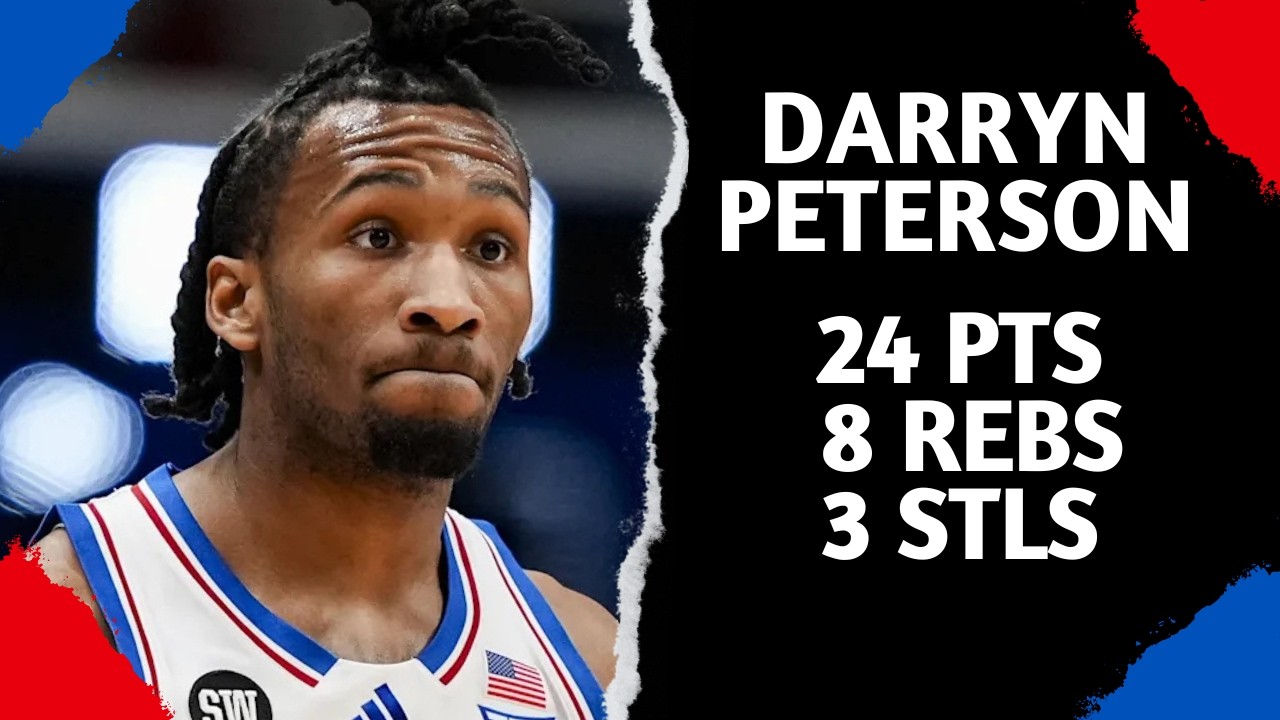 Darryn Peterson Highlights vs. TCU  | 3/12/26 | 24 Pts, 8 Rebs, 3 Stls